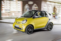 Smart ForTwo Cabrio (2016) Front Side