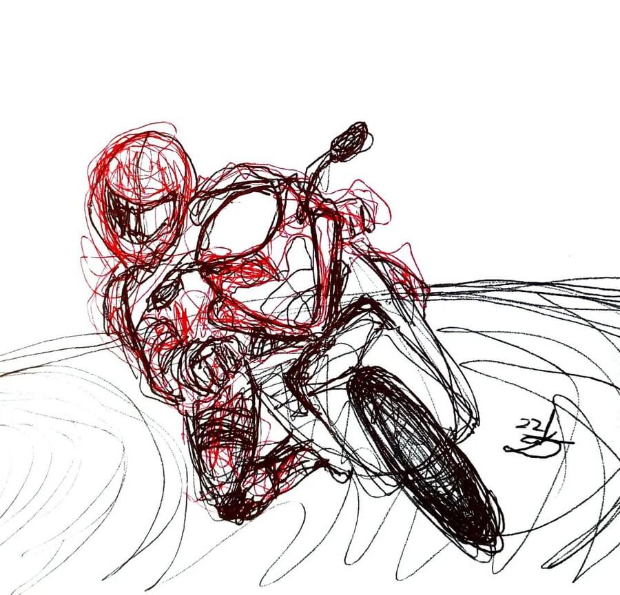 02-Motorcycle-racing-Scribble-Drawings-Drawer-Dee-www-designstack-co