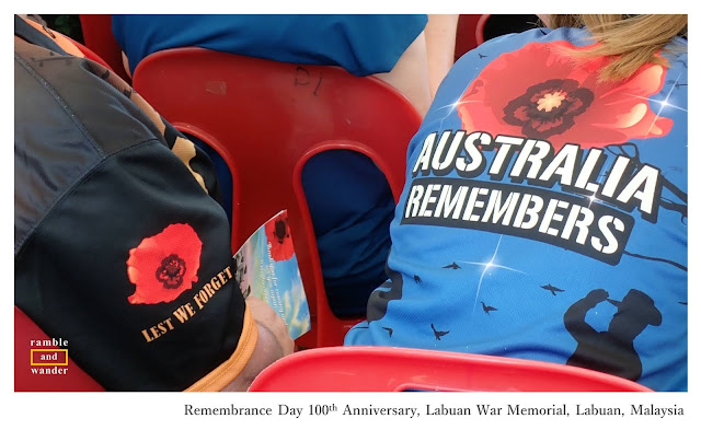 Malaysia: Remembrance Day in Labuan - Ramble and Wander