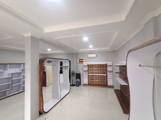 Furniture Interior Toko Pakaian Muslimah Hijab + Furniture Semarang