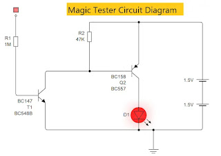 Wireless Tester Circuit Diagram