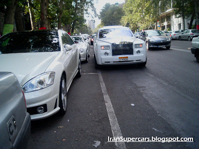 rolls royce in iran