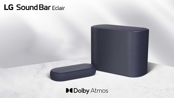 LG Eclaire Sound Bar With Dolby Atmos and DTSX