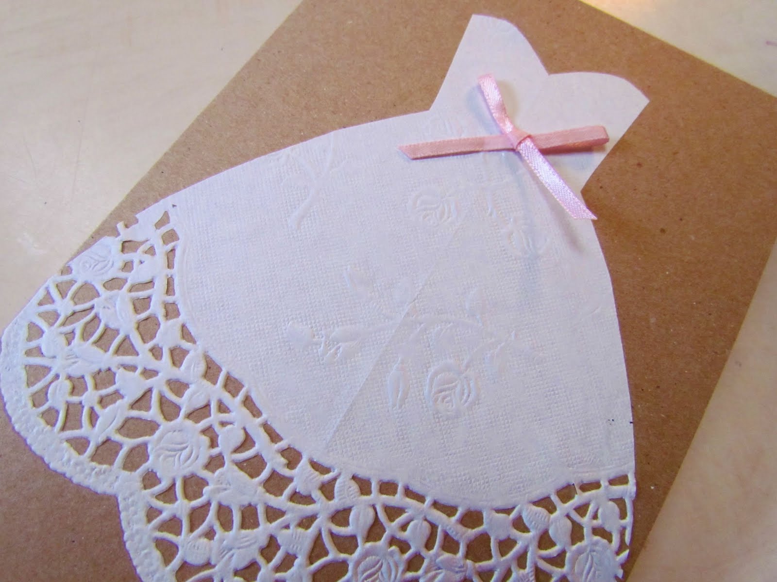 Easy DIY Bridal Shower Card