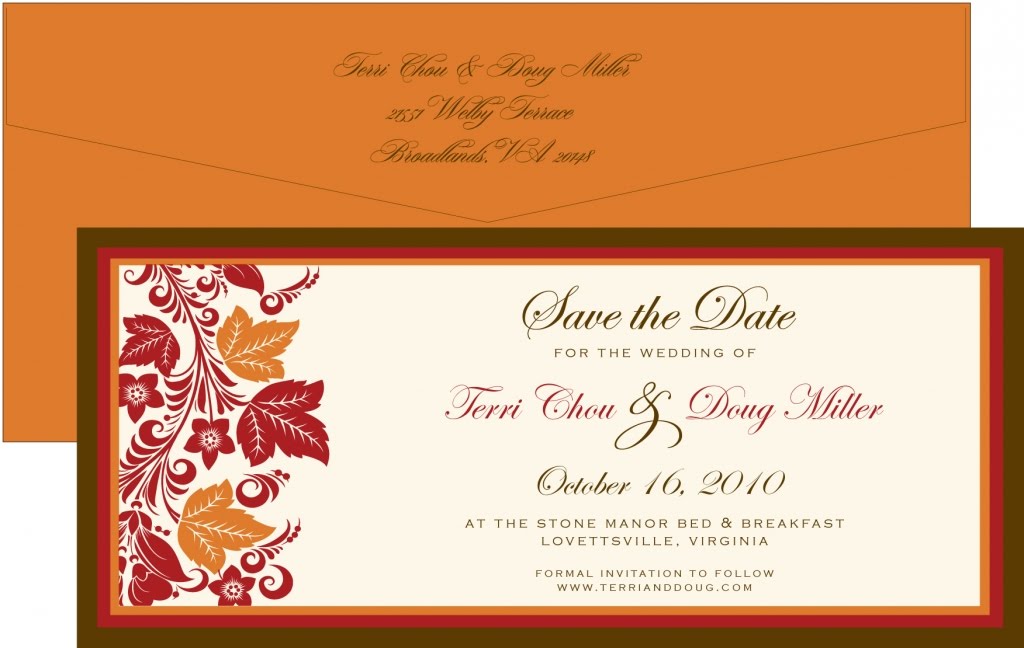 AutumnThemed Weddings