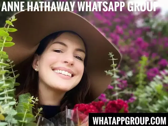 Anne Hathaway Fans WhatsApp Group Links