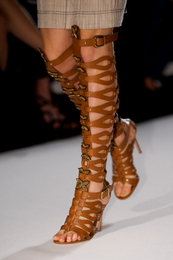 Gladiator Shoes As One Of The Top Spring Trends | Iconici Tv Fashion ...
