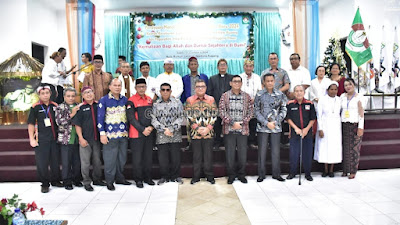 PJ Walikota Kupang Hadiri Perayaan Natal Bersama K2S Keluarga Jawa Kota Kupang dan PJK NTT