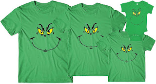 Matching Grinch Shirts For Christmas Pictures