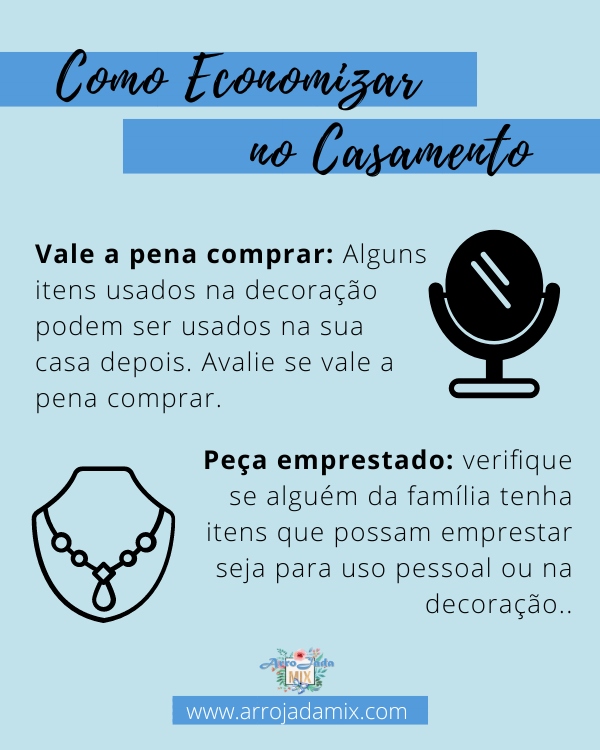 Dicas Para Economizar Com o Casamento