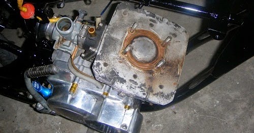 Blok silinder Yamaha RX King disumpal piston oversize 175 