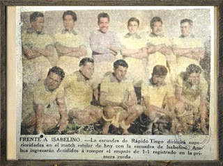 Club Rápido  Tingo (uniforme alterno) en 1960