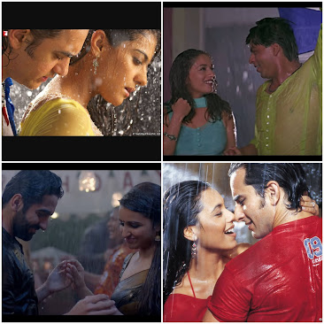 Bollywood rain songs, Bollywood romantic rain songs, Bollywood, bollywood songs, Bollywood romantic songs, Yashraj Films, hum tum, dil toh pagal hai, bollywood music, rainy season, monsoon playlist