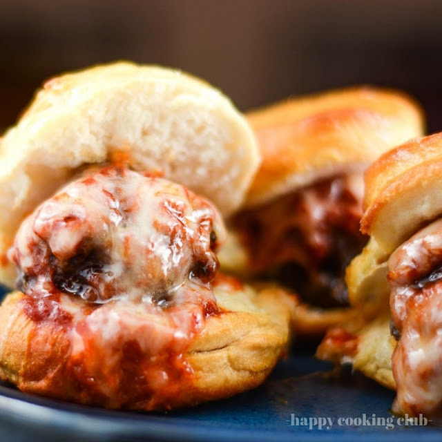 Meatball Biscuit Sliders Recipe