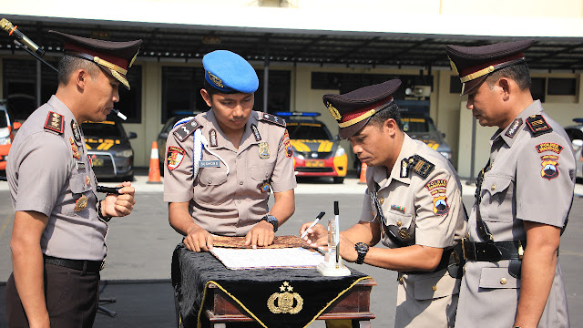 Pimpin Sertijab, Ini Pesan Kapolres Semarang