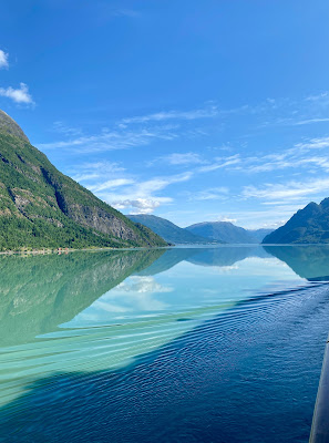 sailing through Sognefjorden