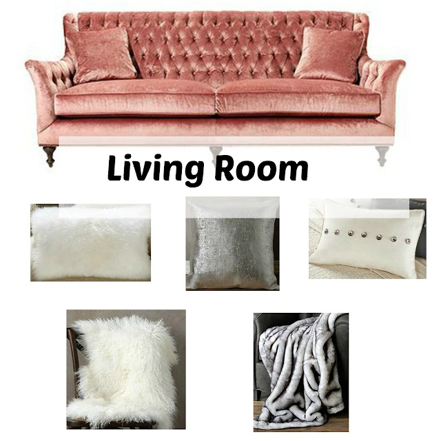 Simple ways to get your living room ready for guests this holiday season on FizzyParty.com 