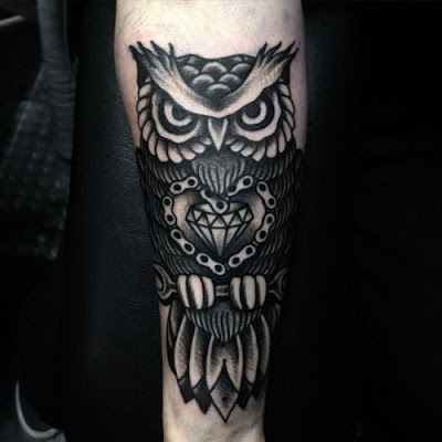 Owl tattoos ideas + design รอยสักรูปนกฮูก