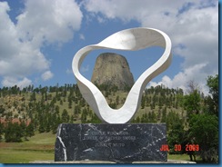 Circle of Wind sculpture @ Devils Tower