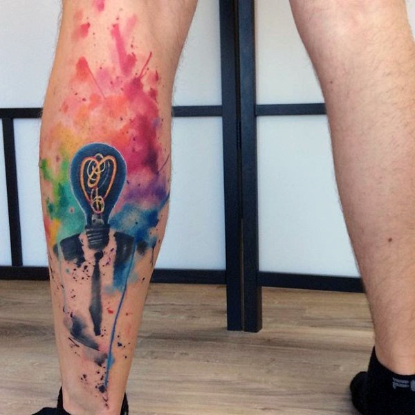 40 incríveis tatuagens em aquarela!