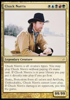 Chuck Norris Pokemon card