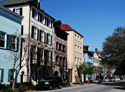 Rainbow Row in Charleston by SweeterThanSweets