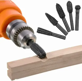 Rotary File Cutter HSS Rotary Burr Set Engraving Grinding Drill Bit Sets Rotary Tools Plastic Wood Ruber Electric Carving Files Cutters hown - store