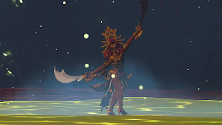 Riju dual wielding Gerudo Scimitars