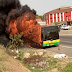 Photos: Fire consumes Metro Mass Transit bus