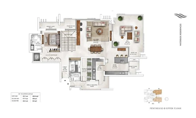 Krisumi Waterside Residences Floor Plan