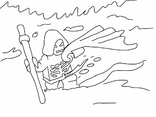 Lego Ninjago Lloyd Coloring Page