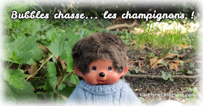 kiki Monchhichi champignon