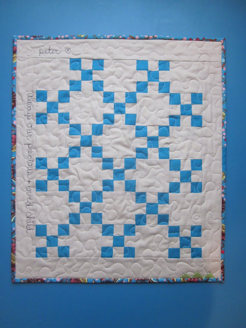 mini quilt irish chain