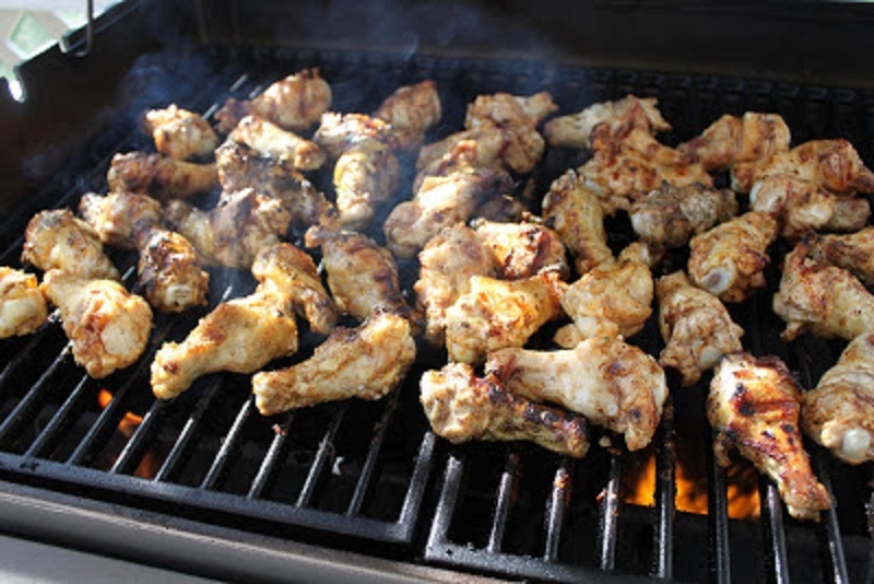 grilled chicken wings