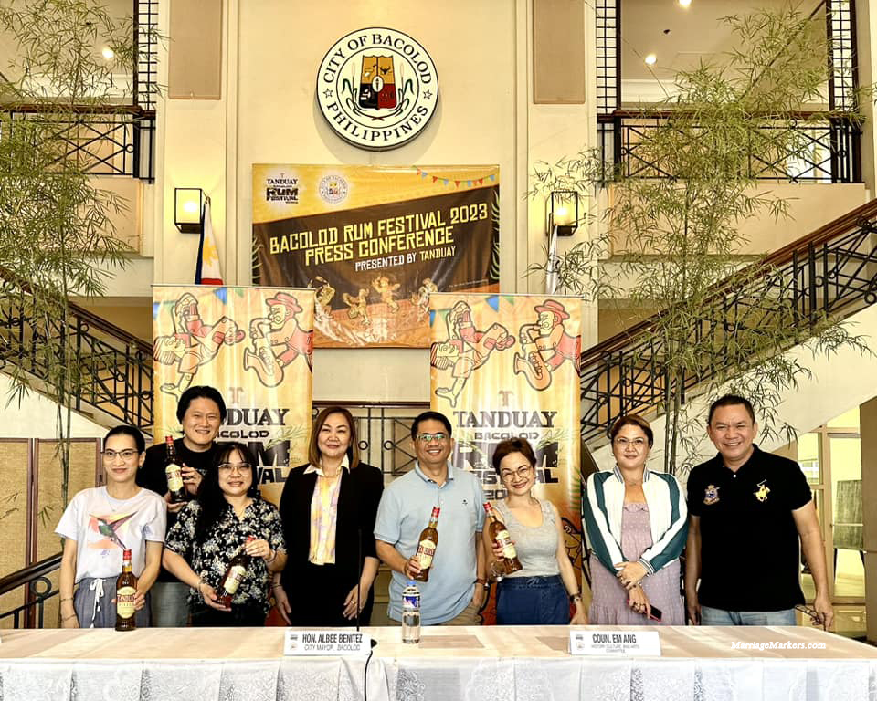 Bacolod City, Tanduay Bacolod Rum Festival 2023, Tanduay Rum, what is rum made of, sugarcane, sugar industry, Tanduay Bacolod Rum Festival 2023 Schedule of Activities, Councilor Em Ang, Councilor Jason Villarosa, Mayor Albee Benitez, Bacolod City Government Center