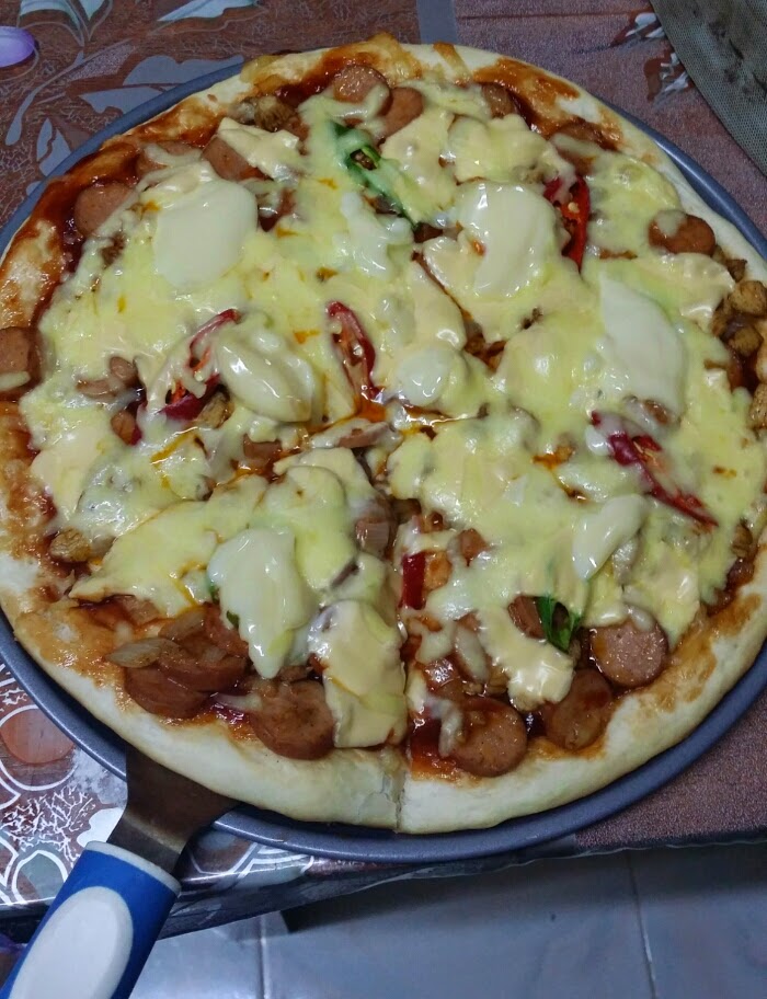 Homemade Pizza Ayam - Sumarz.Com
