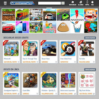sitio web para descargar juegos de Pc gratis