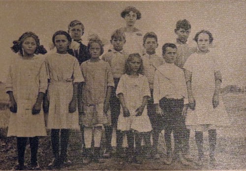 schoolchildren in 1914