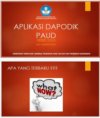 Aplikasi Dapodik PAUD Versi 3.0.0