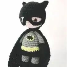 Amigurumi Batman a Crochet