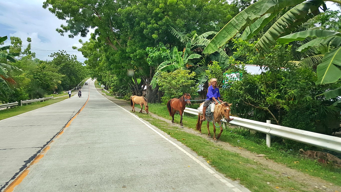 scenic nicely paved road from Glan to General Santos