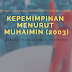 Kepemimpinan Menurut Muhaimin (2003)