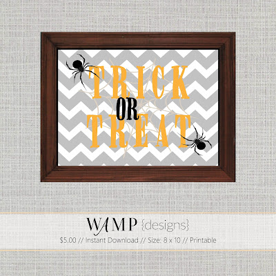 Halloween Decor - Wamp Designs Etsy Shop