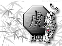 2010 Chinese Tiger New Year Wallpapers