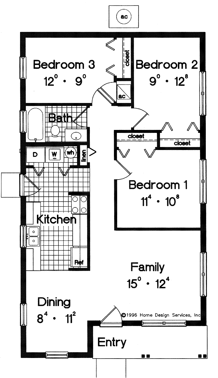 Simple House Floor Plan Design