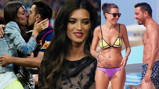 Xavi Wife Nuria Canillera