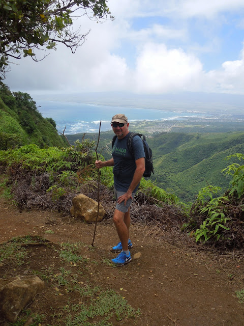 Ron hiking