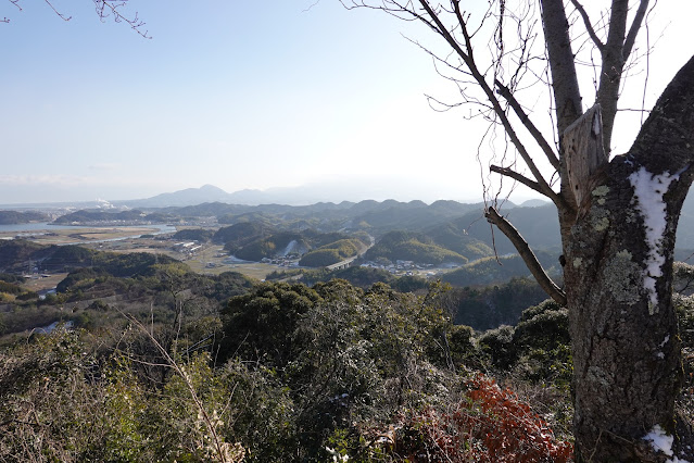 島根県安来市島田町 清水展望台(清水公園)からの眺望