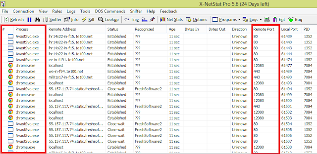 X-NetStat Network Radar