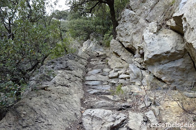 Puig de Sant Marc per les balmes d'Uja